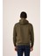 Haki Erkek Regular Fit Kapüşonlu Sweatshirt 3