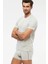 2'li Gri Bisiklet Yaka Basic Erkek Tshirt 1