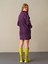 Kadın Mor Regular Fit Triko Mini Elbise 5