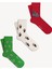 Mono Socks 3'lü Teddy Bear Yılbaşı Christmas Çorabı 1