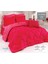 Çift Kişilik Ranfors Uyku Seti Kırmızı-Fuşya/pembe-8 Pc 1