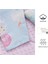 Babynest Bebek Uyku Seti Pamuktan 95X60 cm 5 Parça Turkuaz 2