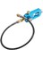 Valf Tüplü Adaptör 4500PSI Yüksek Basınçlı Alaşım Doldurma Adaptör Çapı 6mm Mavi Adaptör (Yurt Dışından) 2