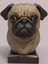 Pug Köpek Büst - 20CM 1