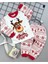 Bilgetrend Yılbaşı Noel Yeniyıl Etnik Desen Geyikli Çocuk Pijama Takım 1 2 3 4 5 6 7 8 9 Yaş 1