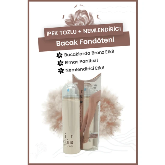 Air Stocking Premier Silk Vücut Sprey Bronzlaştırıcı Etki Sprey Bronz Renk 30G