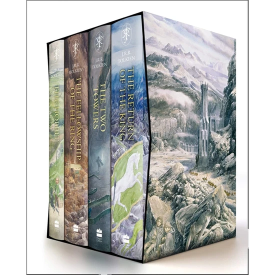 The Lord Of The Rings &  The Hobbit  Boxed Set (4 Hard Cover Book) Special Edition