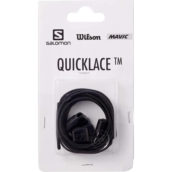 Salomon Quicklace Kit Siyah Ayakkabı Bağcığı L32667200