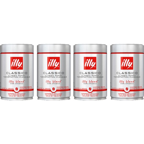 Illy Çekirdek Kahve (4x250 gr) - Orta Kavrulmuş