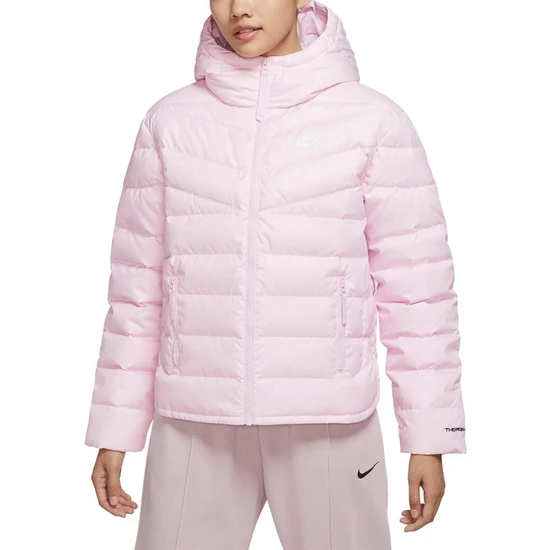 Nike Sportswear Therma-Fıt Repel Kadın Kaz Tüyü Mont (Bol Kalıp)