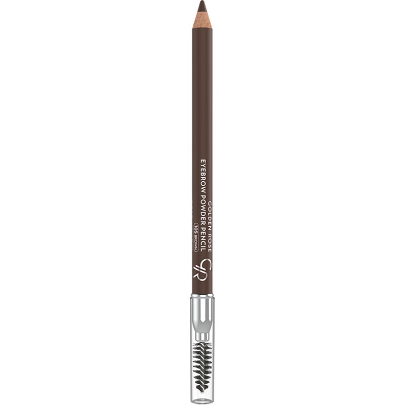 Golden Rose Eyebrow Powder Pencil No: 105 Brown - Pudralı Fırçalı Kaş Kalemi