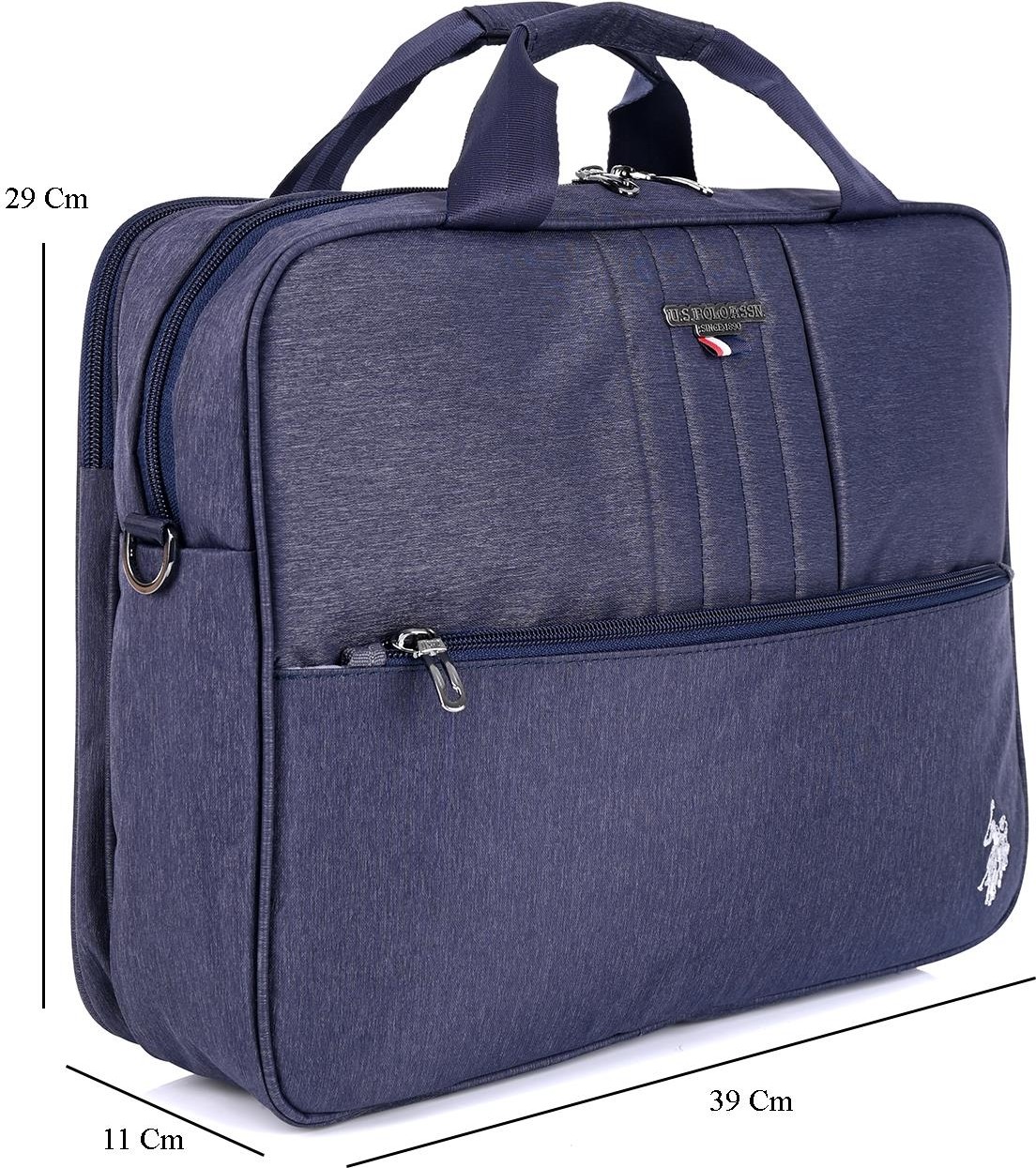 U.S. Polo Assn. 20512 Erkek Evrak Çantası Lacivert görsel 2