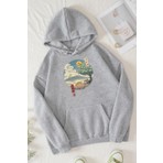 Trendypassion Unisex Neighbor's Ukiyo E Baskılı Sweatshirt