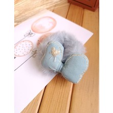 EyER Shoping Minnie Mause Figürlü Tüylü Peluş Bağlama Tokası