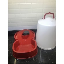 A.C.E.K Plastik Otomatik Kedi & Köpek Mama Kabı 4 kg