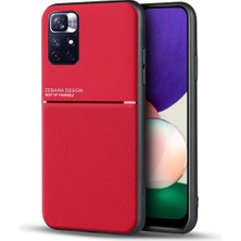 Xiaomi Redmi Note 11 Pro 5g Kılıf Zebana Design Silikon Kılıf Kırmızı