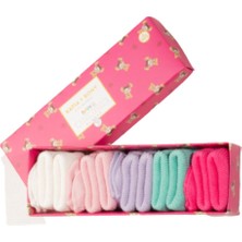 Katia & Bony 5'li Paket Yenidoğan Bambu Bebek Çorap Renkli