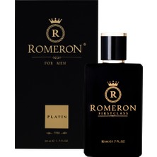 Romeron Platin Erkek Parfüm 507 Edp 50 ml Floral Odunsu Musk Koku