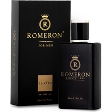 Romeron Platin Erkek Parfüm 406 Edp 50 ml Amber Baharatlı Koku