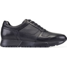 Nevzat Onay Siyah Bağcıklı Erkek Sneaker Ayakkabı