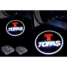 Ototime Tofaş Araçları Için Kapı Altı Logo 7 LED Projektör (2 Adet)