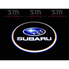 Ototime Subaru Araçları Için Kapı Altı Logo 7 LED Projektör (2 Adet)