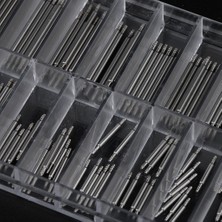 Gümüş Paslanmaz Çelik 8-25MM Yay Çubukları Kayış Bağlantı Pimleri Onarım 144PCS