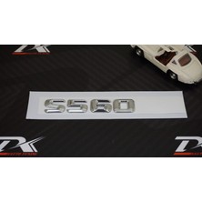 Dk Maybach S560 Bagaj Krom Metal 3m 3D Yazı Logo
