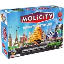 Moli Toys Molicity Emlak Ticareti Oyunu Molipoly Oyunu Dünya Ticareti Oyunu Moli City