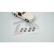 DK Tuning Volkswagen Logo Jant Torpido Direksiyon 11MM Damla Sticker Logo Seti