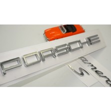 DK Tuning Porsche Panamera S Bagaj 3m 3D Abs Yazı Logo Amblem Seti