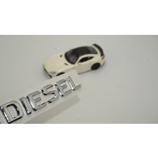 DK Tuning Diesel Bagaj 3m 3D Krom Abs Yazı Logo Amblem