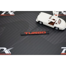 DK Tuning Turbo Krom Metal Bagaj Yazı Logo Oem Ürün