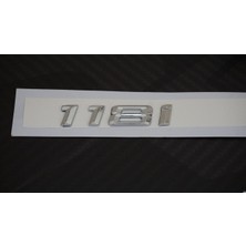 DK Tuning Bmw 118I Bagaj Krom Metal 3m 3D Yazı Logo