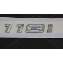 DK Tuning Bmw 118I Bagaj Krom Metal 3m 3D Yazı Logo