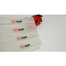 DK Tuning Audi Logo Kapı Kenarı Koruma Şeffaf Kauçuk 3m Band New Style