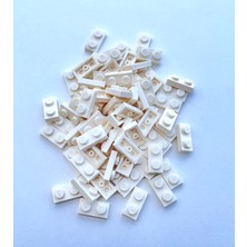 LEGO Orijinal Parçalar - Plate 1 x 2 Beyaz (100 Adet)