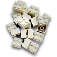 LEGO Orijinal Parçalar - Brick 2 x 2 Tan (10 Adet)