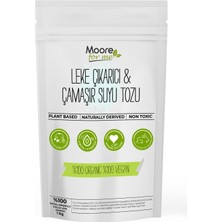 Moore For Me Doğal Mineralli  Vegan Güçlü Leke Çıkarıcı ve Çamaşır Suyu Tozu 1 kg