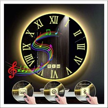 Dnr-MirrorDnr-Mirror 70 cm Günışığı Ledli Tasarım Kumlamalı Dokunmatik Bluetoothlu Buğu Önleyicili Makyaj Banyo Aynası