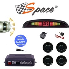 Drs Tuning Dijital Göstergeli Ses Ikazlı Park Sensörü Siyah 22MM / GUPR24-S