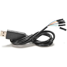 Robotistan Usb'den Ttl'ye Seri Kablo Adaptörü FT232 USB Kablosu FT232RL Ttl (Cts Rts 6pin ile Birlikte)