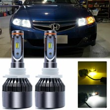 Space LED Far Ampulü Çift Renk Sarı/beyaz H8-36W-4800LM-12V / LAAM495-1