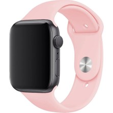 Apple Watch Seri 7 6 5 4 3 2 Se Uyumlu Silikon Kordon