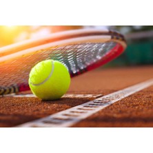 Leyaton 1 Adet Sarı Tenis Topu Antrenman Tenis Topu