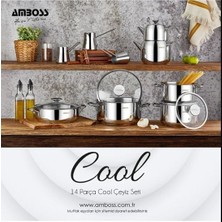 Amboss Cool 14 Parça Çelik Çeyiz Seti