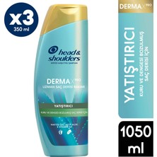 Head&Shoulders Dermaxpro Şampuan 350 ml x 3 adet