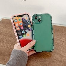 ZHKJ Shop iPhone 14 İçin Aydınlık Tpu Kılıfı - Şeffaf Yeşil (Yurt Dışından)