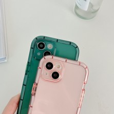 ZHKJ Shop iPhone 14 İçin Aydınlık Tpu Kılıfı - Şeffaf Yeşil (Yurt Dışından)