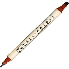 Zig Kaligrafi Kalemi Metalik MS-3400 060 Pure Brown